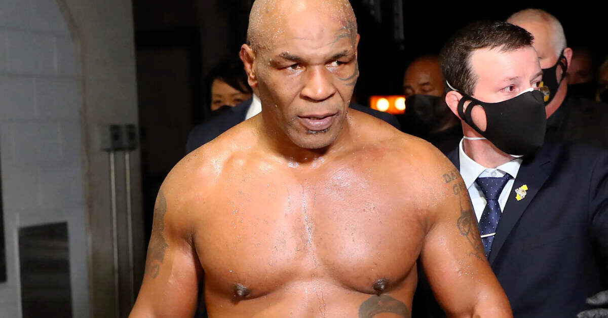 Mike Tyson Seen Punching Man
