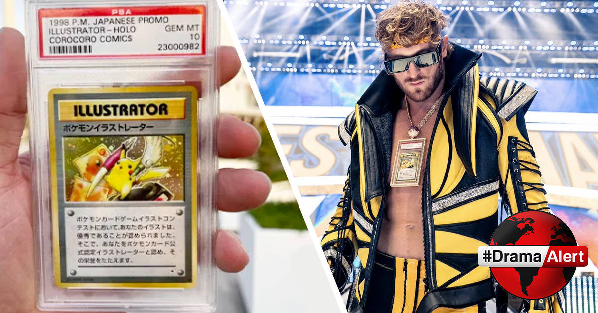 Logan Paul Now Owns the Worlds Most Expensive Pokémon Card. 