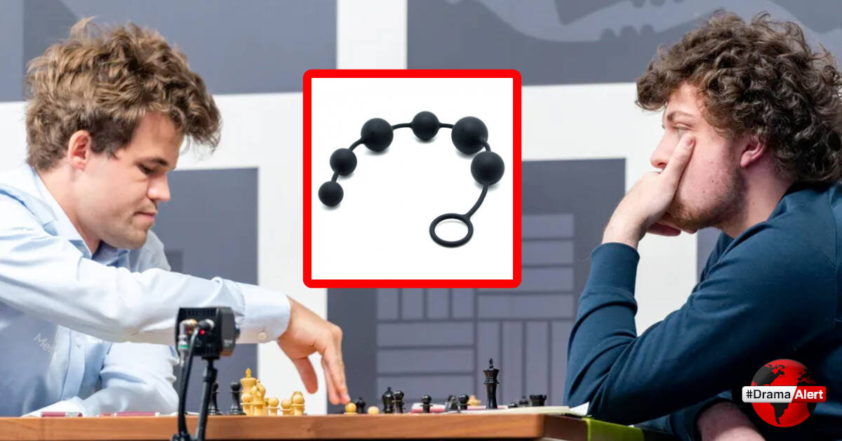 Moment teen chess grandmaster accused of using anal beads to cheat gets  body scan before tournament